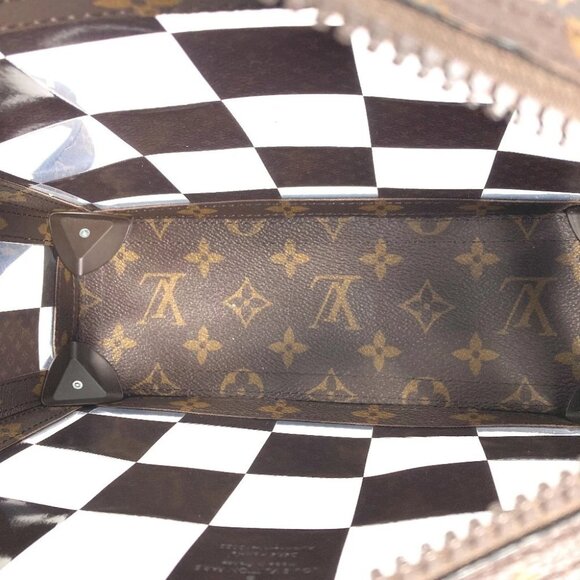 LOUIS VUITTON M20871 Monogram-Chess Slim-Soft Trunk Pochette 2WAY Shoulder Bag - Picture 6 of 13